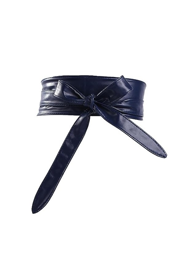 Mymyguoe Ceinture à enrouler pour femme - Large ceinture à lacets - Corset - Taille élastique - Ceinture extensible pour robe