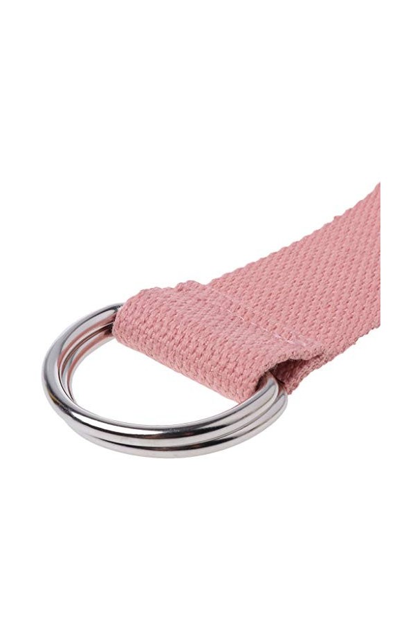 Gwxevce Adolescent Garçons Filles Étudiants Double Anneau Boucle Ceinture Toile Couleur Unie