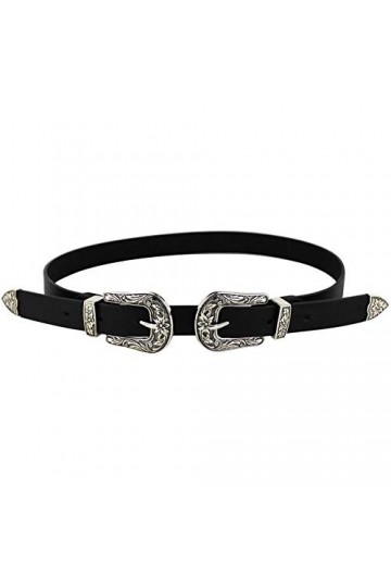 YSoutstripdu Ceinture de cowgirl style western en similicuir avec boucle simple ou double - Décoration 4 