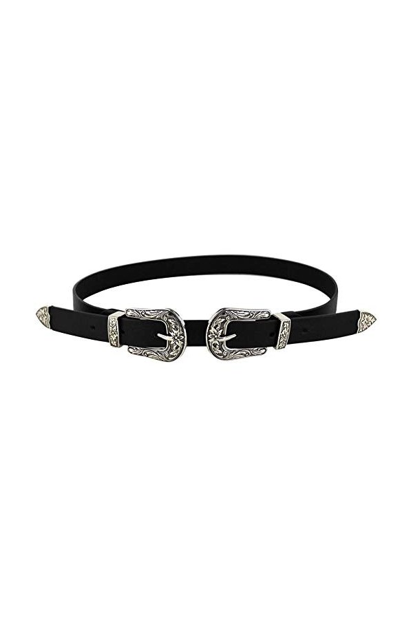 YSoutstripdu Ceinture de cowgirl style western en similicuir avec boucle simple ou double - Décoration 4 