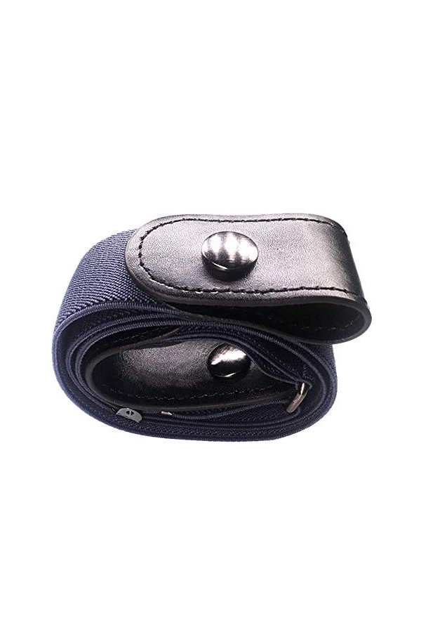 Boolavard Ceinture extensible sans boucle pour femme/homme Ceinture élastique jusquà 48 "pour un pantalon en jean Taille un