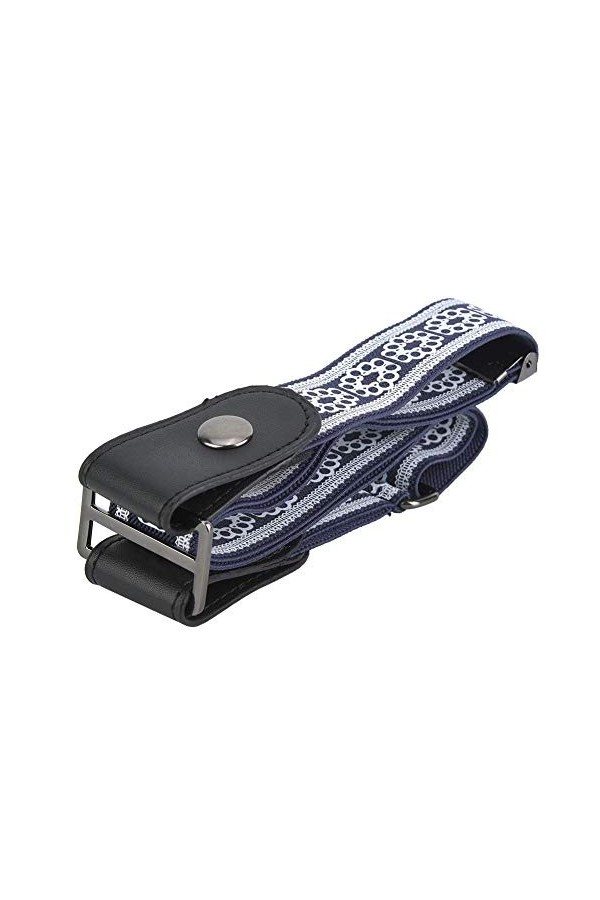 Alomejor Ceinture sans Boucle Ceinture Extensible pour Femmes/Hommes Boucle Ceinture élastique Gratuite pour Jean Pantalon Ro