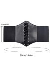 Ceinture De Costume Élastique Pour Femmes, Ceinture élastique pour Femme à Large Bande, Ceinture à la Taille élastique, Soiré