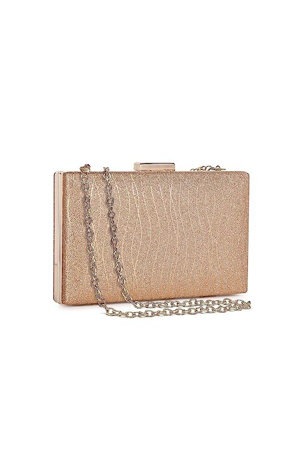 BAIGIO Pochettes de Soiree Scintillantes pour Femmes Embrayages de Mariage de Mariee Formels Sac a Main Sacs a Main de Soiree