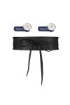 Ceinture Femme, Obi Ceinture, Ceinture Obi Cuir, Ceinture Obi Femme, Ceinture à Nouer, Ceinture Large Femme, Ceinture Large O