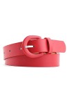 MNSYD Ceinture Fine Femme Ceinture Élastique Mince pour Robe avec Boucle ardillon pour Pardessus Jeans Pantalons Robe de Noël