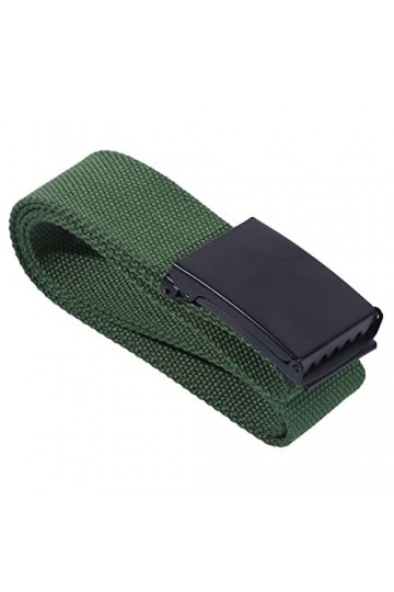 YYZLL Ceinture pour Hommes en Toile En Métal Résistante à Dégagement Rapide pour Travail Sport Extérieur Pratique Et Durable 