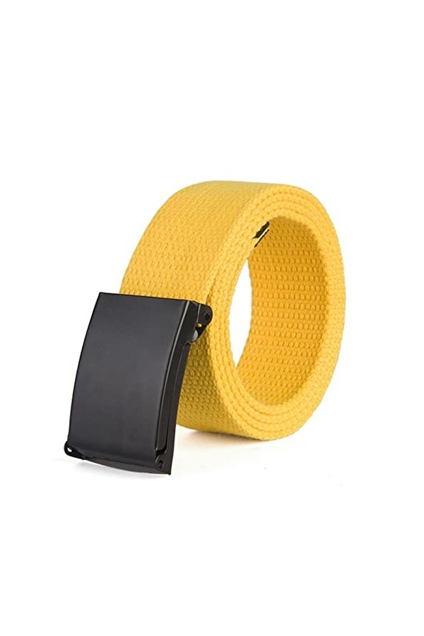YYZLL Ceinture pour Hommes en Toile En Métal Résistante à Dégagement Rapide pour Travail Sport Extérieur Pratique Et Durable 