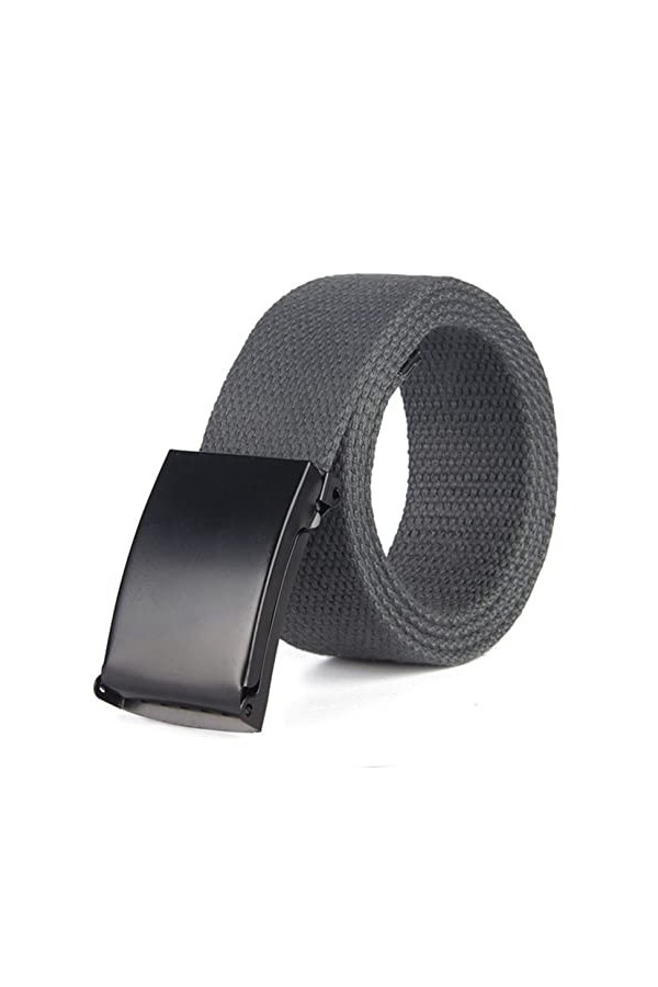 YYZLL Ceinture pour Hommes en Toile En Métal Résistante à Dégagement Rapide pour Travail Sport Extérieur Pratique Et Durable 