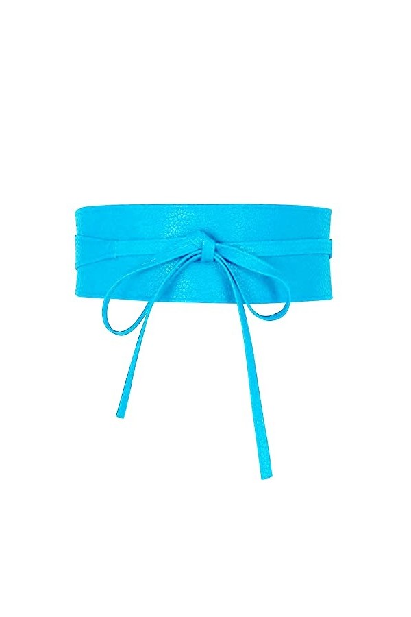 Glamexx24 Ceinture femme large similicuir Obi ceinture portefeuille classique