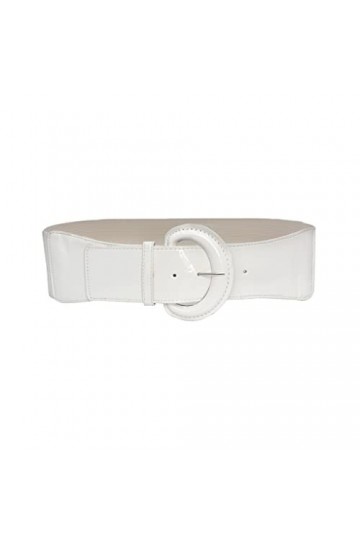 kawehiop Robe Ceinture Style Simple Exquis Ornements Universels Larges Saint Valentin, blanche