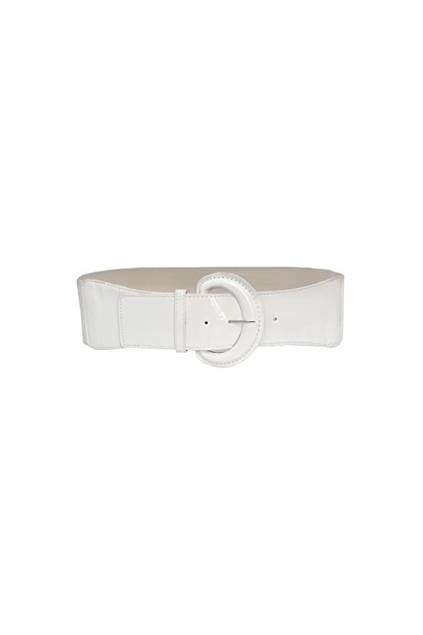 kawehiop Robe Ceinture Style Simple Exquis Ornements Universels Larges Saint Valentin, blanche