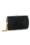 ZOUIQSS femmes pochette sac de soirée frangé sac à main,Dame Fille Élégant fête mariage pochette sac à main chaîne épaule sac