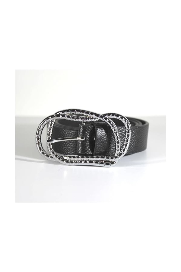 Piccola Lala Femme Fr-pl-aymblt-000059 Belt, Noir, L EU