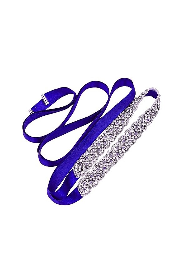 Strass Ceinture de Mariée Nuptiale Ceinture Mariage Femme Cristal Ceinture de Robe Ceinture Ruban Mariage Ceinture de Mariage