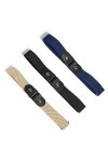 CUHZA 3 Pièces Ceintures Femme Ceinture Extensible sans Boucle Ceinture sans Boucle Ceinture Élastique Invisible Unisexe pour