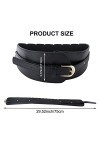 AWAVM Ceinture large extensible pour femme - Large ceinture élastique pour femme - Ceinture large pour femme pour robe - Cein