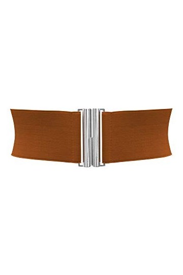 BlackButterfly 3 Pouces De Large Ceinture Élastique Marron, 3XL 