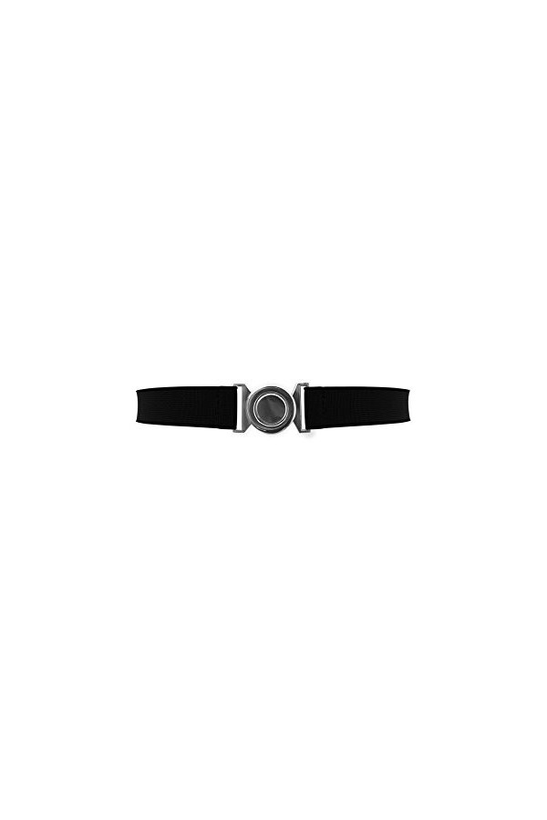 BlackButterfly Ceinture Élastique - 1 Pouces Large Noir, L 