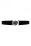BlackButterfly Ceinture Élastique - 1 Pouces Large Noir, L 