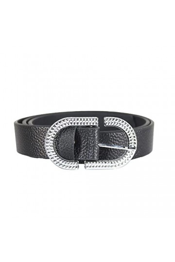 Piccola Lala De-pl-aymblt-000005 Ceinture, Noir, S Femme