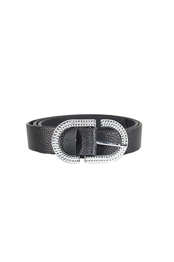 Piccola Lala De-pl-aymblt-000005 Ceinture, Noir, S Femme