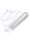 Zonon Ceintures de Mariée Mariage Ceinture Strass Cristal Ceinture de Robe de Demoiselle dHonneur pour Femmes Accessoires Ro