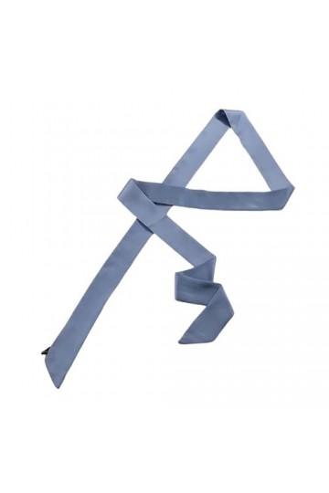 Ceinture en satin pour femme - 5 cm x 195 cm - Ruban imitation soie - Longue écharpe - Accessoires, bleu clair