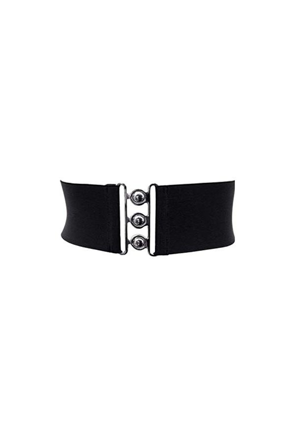 Trimming Shop Noir 3" Inch Wide Elastic Ceinture de