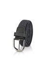 GLOMY Ceinture tressée élastique pour homme ou femme à partir de 2,50 cm