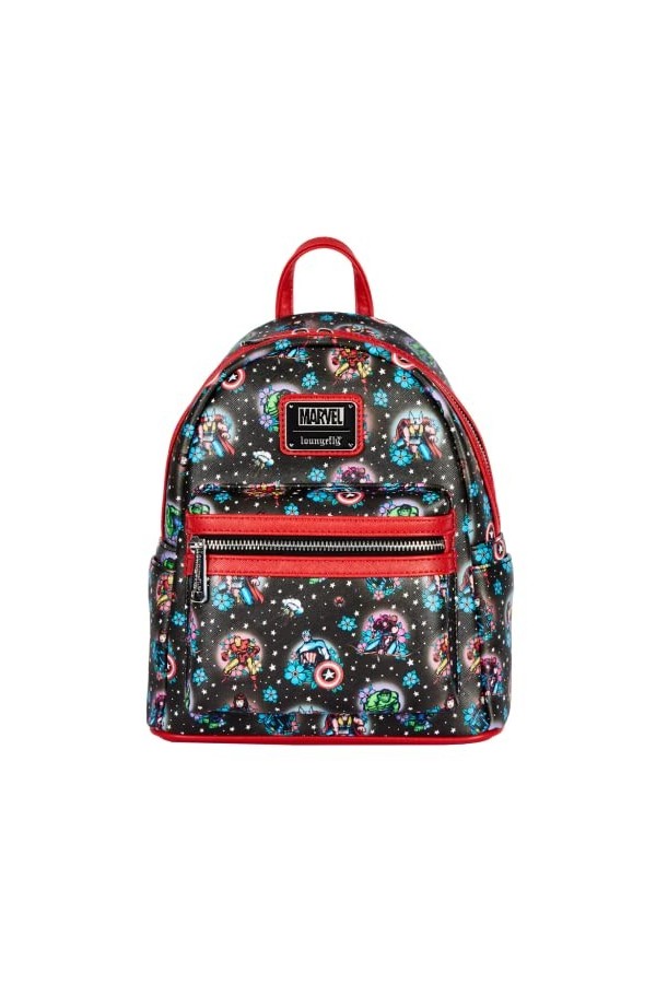 Marvel Loungefly Rugtas Avengers Super Heroes Tattoo