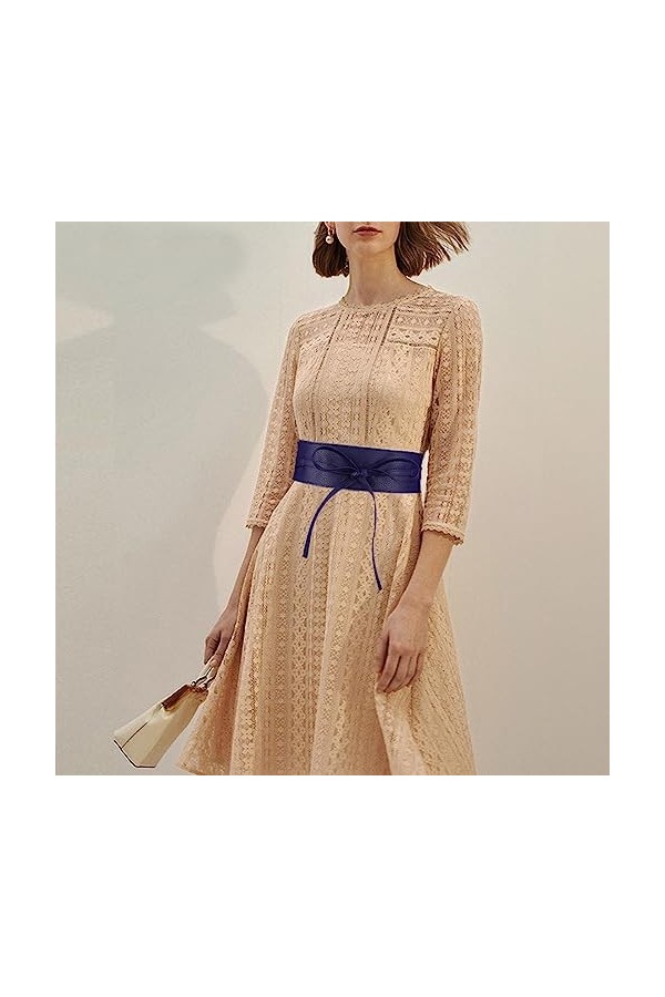 WXNPA Ceintures Femme, 1 Pièce Ceinture Obi pour Femme, Ceinture large Obi, Ceinture à Lacets pour les robes, les hauts pour 