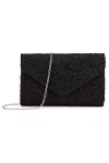 adoranda Pochettes et Clutches Femme Elegante Sac de Soirée Mariage Dentelle Florale Sacs à Main