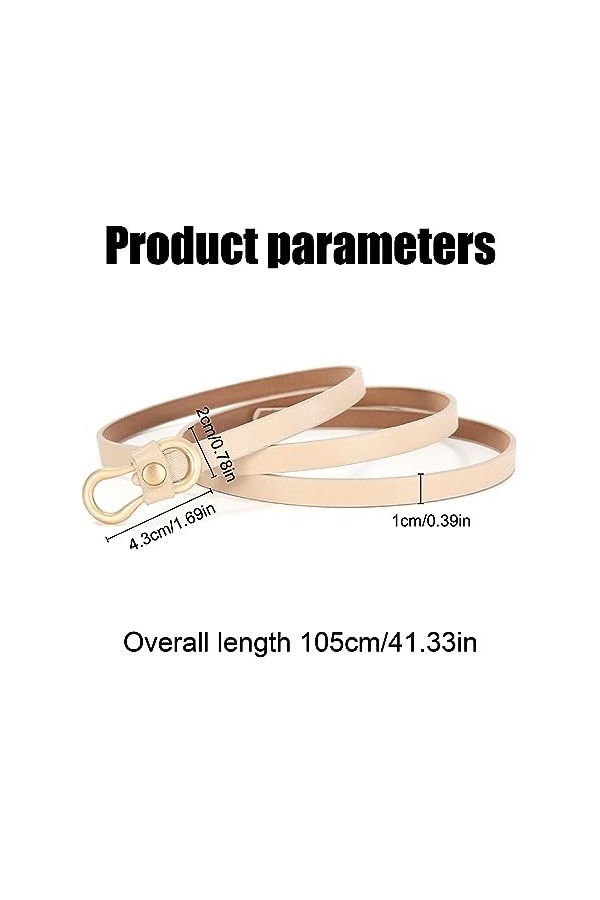 RGZD 4 pcs Ceinture Femme Homme Ceinture sans Boucle Élastique Invisible Ceinture pour Jeans Pantalon Robe Ceinture Unisexe R