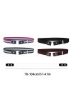 SKHAOVS 4 Pièces Ceinture Élastique Sans Boucle Ceinture Ceinture Ajustable Ceinture Homme Ceintures Femmes Invisible Ceintur