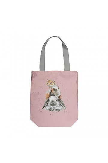 Wrendale Designs Sac en toile, rose