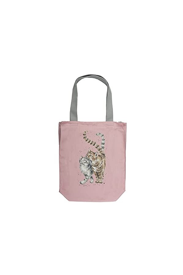 Wrendale Designs Sac en toile, rose