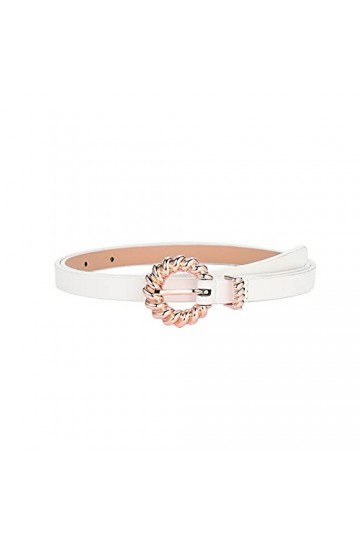 Porbbow Ceinture femme nouveau style robe décorative petite ceinture mode femme boucle torsadée ceinture fine