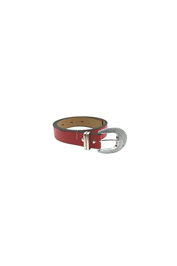 Bonateks Deaymbelt100088 Ceinture, Rouge, XL Femme
