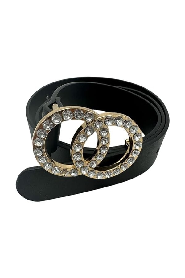 Soroor Ceintures pour femmes, ceintures en cuir, ceintures élégantes, taille unique pour pantalons, jeans et robes, Boucle no