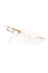 Techwills - Ceinture - Femme 105 cm - Blanc - Taille unique