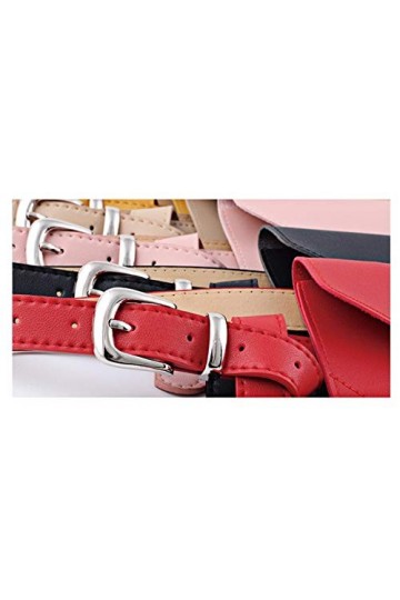 Techwills - Ceinture - Femme 105 cm - Blanc - Taille unique