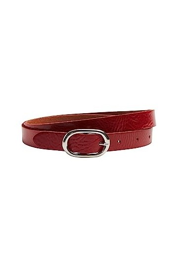 ESPRIT 043ea1s318 Ceinture, 600/rouge Bordeaux, Taille Unique Femme