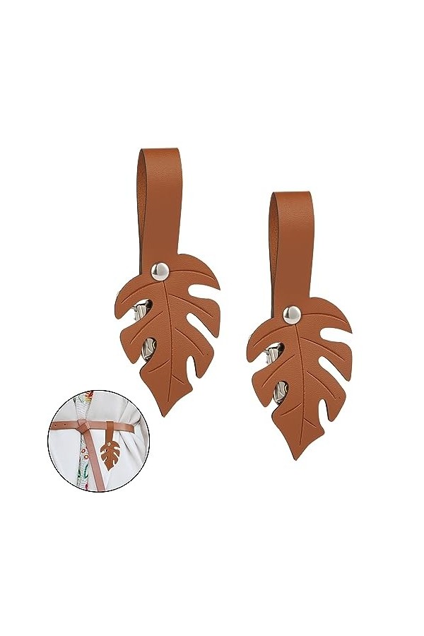 PEUTIER 2pcs Accessoires de Robe de Cosplay en Cuir, Accessoire de Robe Renaissance, Accessoires de Ceinture pour Robes Marr