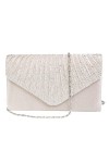 adoranda Pochette Mariage Femme Clutch Sac Soiree Chic Sacs à Bandoulière