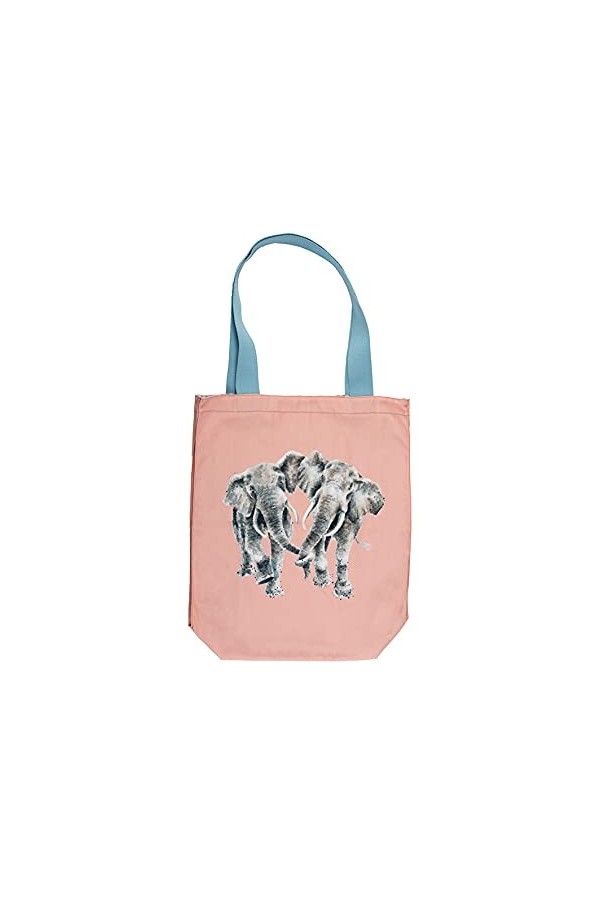 Wrendale Designs Sac en toile, rose