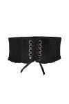 JANDH Ceinture Corset Femme, Ceinture Élastique Rétro Verrouillage Manuel, Mode et Style Punk, Grosse Ceinture Femme pour le