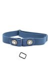 Yurosiay Ceinture sans boucle pour femme - Sans boucle - Ceinture élastique invisible - Réglable - Sans boucle - Ceinture ext