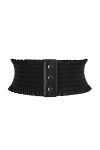 ZHDXW Ceinture en Cuir Extensible Large pour Femmes Ceinture Vintage Ceinture Cinch Ceinture Ceinture Élastique Ceinture Faux