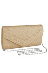 UBORSE Sac de Soirée Pochette Mariage Sac à Main Femme en Bandoulière Chaîne Démontable Superbe Cadeau pour Fête